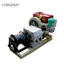 Engine Powered Cable Pulling Winch with Gasoline Engine